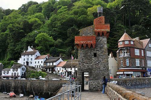 Postmans Rest, Second Floor Apartment, Lynmouth With Private Parking Eksteriør billede